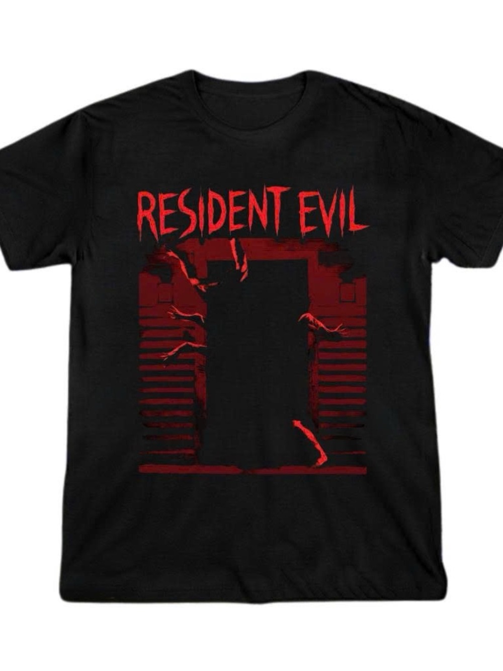 Gildan Shirt Resident Evil Black Graphic Tee - Raccoon City